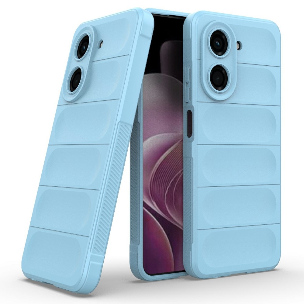 Rugg odolný gelový obal na Xiaomi Redmi A5 (171.7x77.8x8.3mm) - světlemodrý