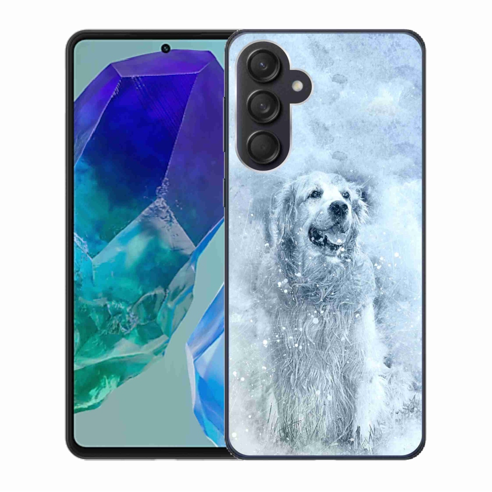 Gelový obal mmCase na Samsung Galaxy M55 5G - retrívr