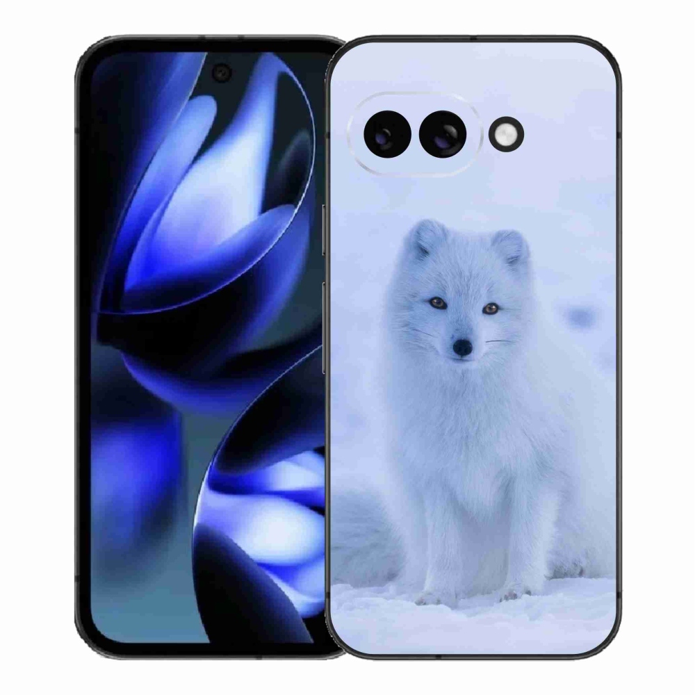 Gelový kryt mmCase na Google Pixel 9a - polární liška