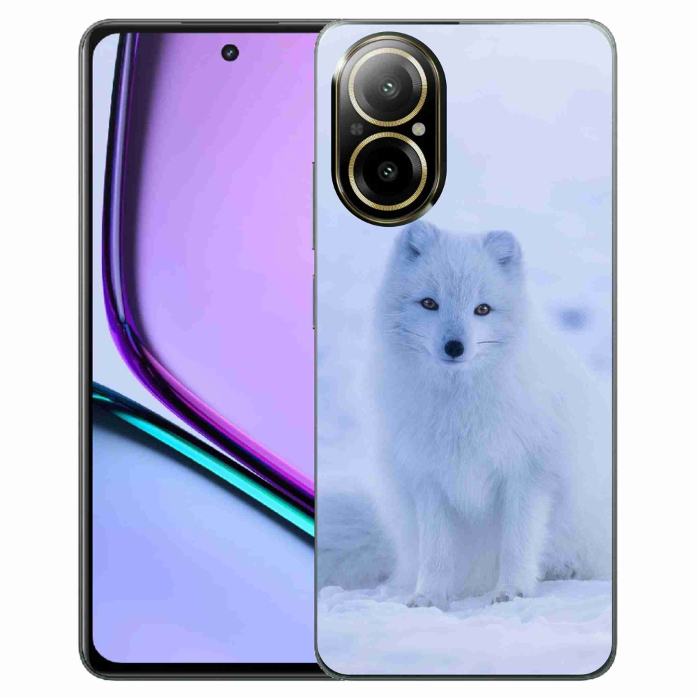 Gelový kryt mmCase na Realme C67 - polární liška