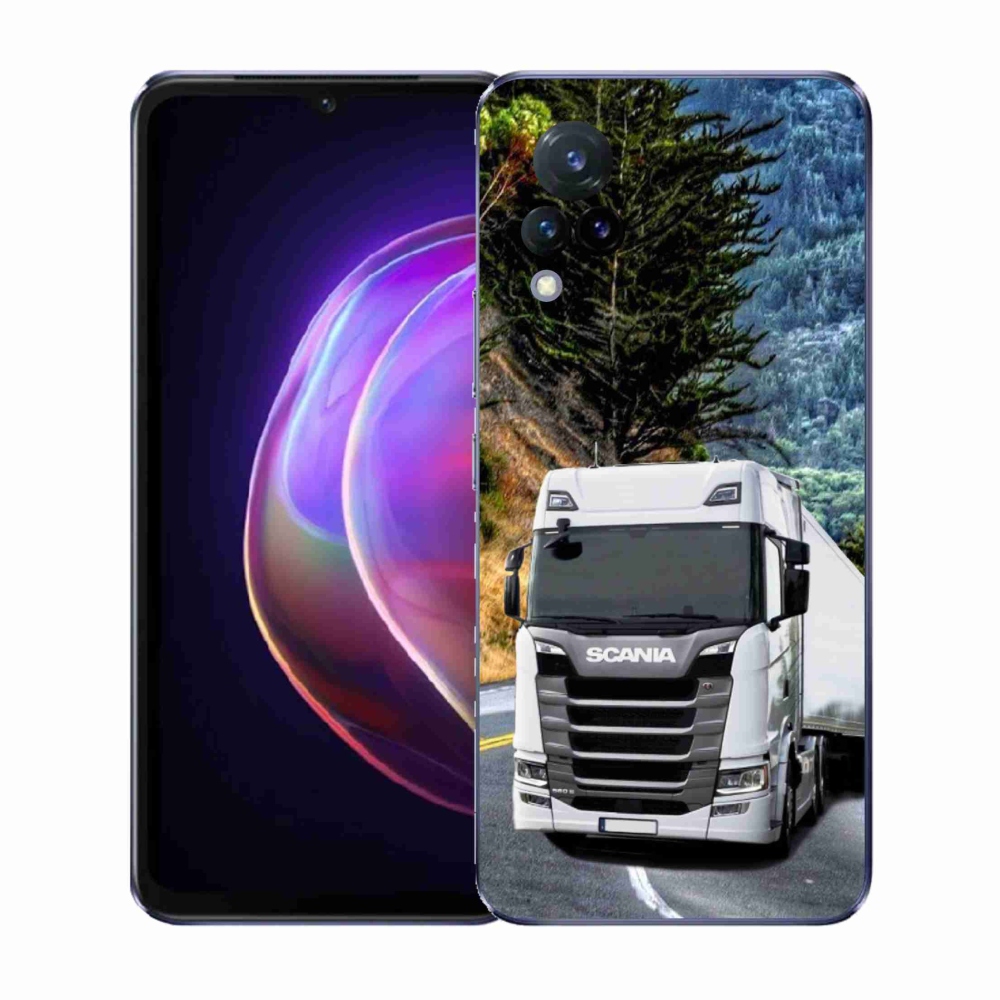 Gelový kryt mmCase na Vivo V21 4G/5G - kamion 1