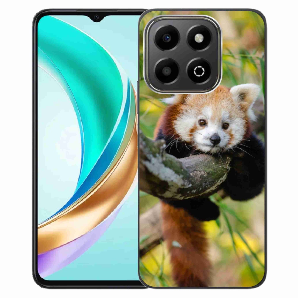 Gelový kryt mmCase na Honor X6b - panda červená