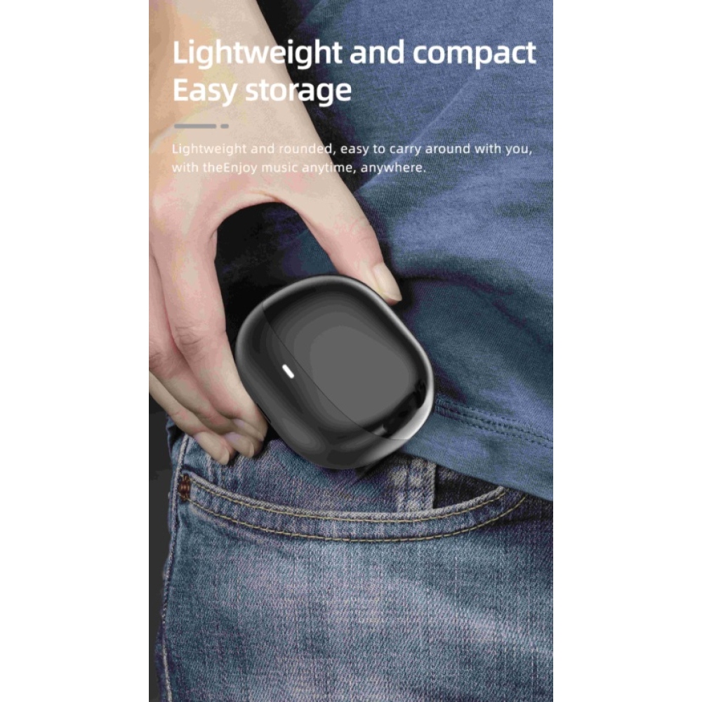 Swissten bluetooth sluchátka ANC Focus - černé