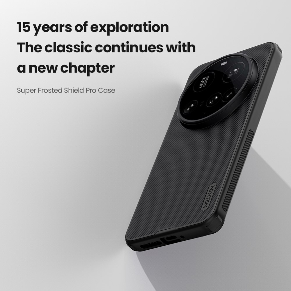 NILLKIN Frosted matný odolný kryt na Xiaomi 15 Ultra - černý