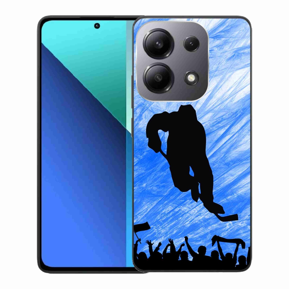 Gelový kryt mmCase na Xiaomi Redmi Note 13 - hokejový hráč
