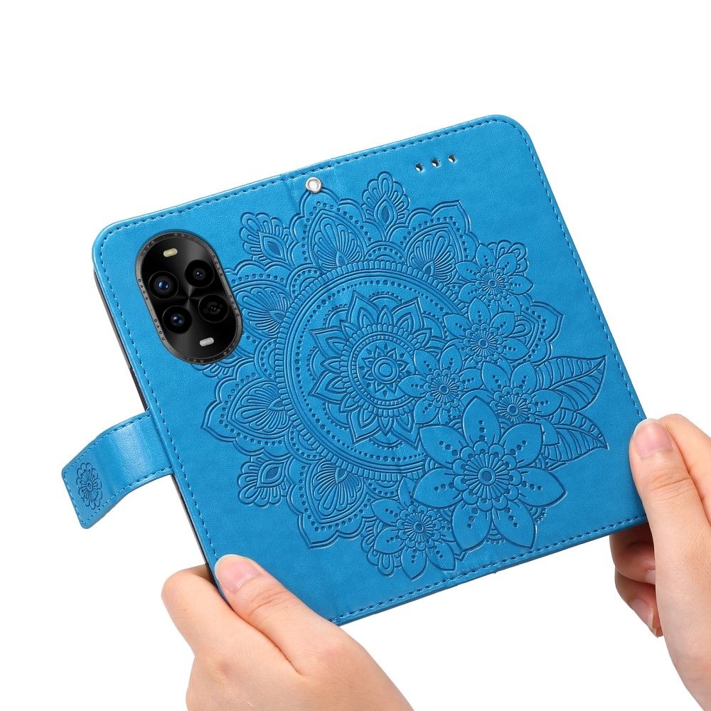 Mandala knížkové pouzdro na Huawei Nova 13 Pro 5G - modré