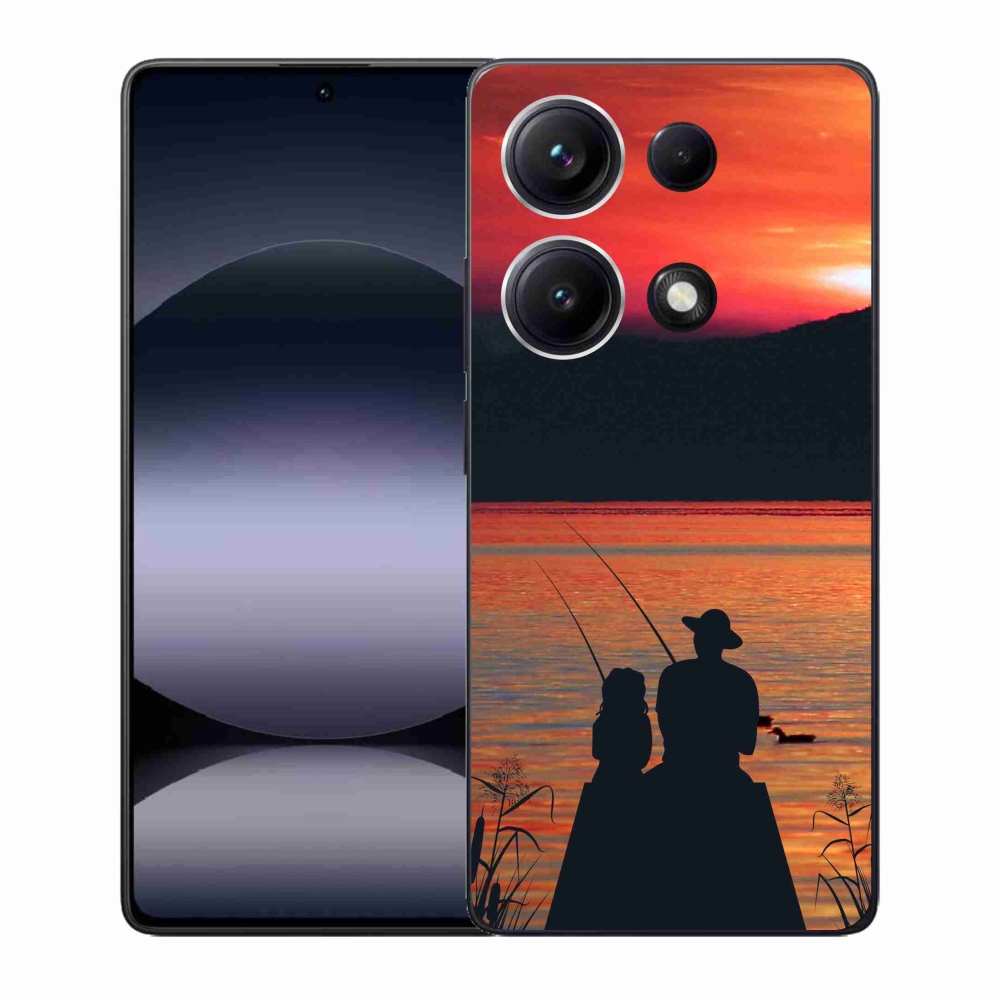Gelový kryt mmCase na Xiaomi Redmi Note 14S - rybaření 3