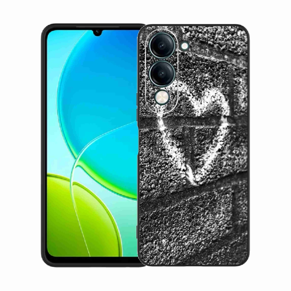Gelový kryt mmCase na Vivo Y29s 5G - srdce na zdi