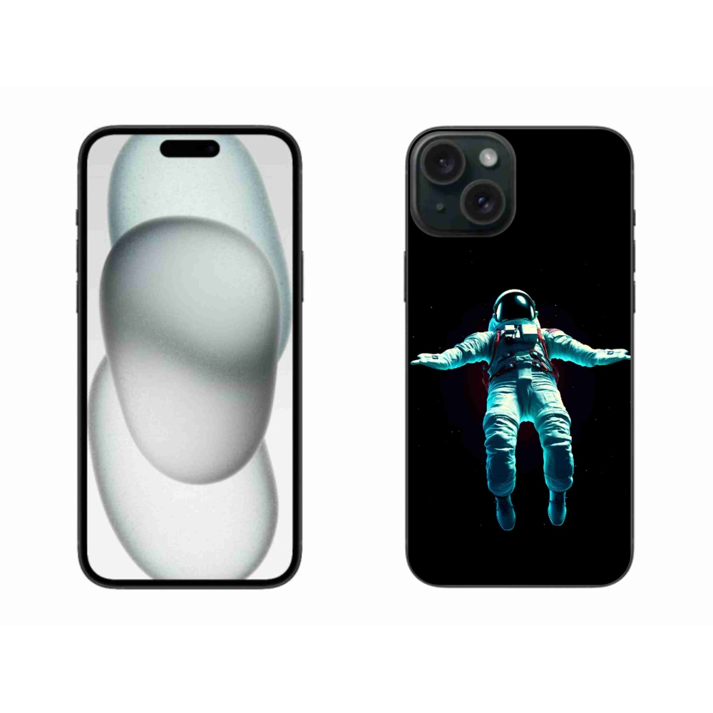 Gelový kryt mmCase na iPhone 15 Plus - kosmonaut
