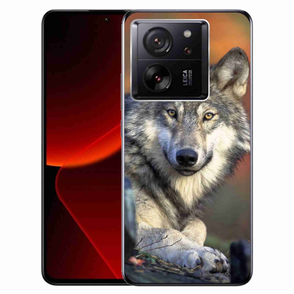 Gelový obal mmCase na Xiaomi 13T/13T Pro - vlk