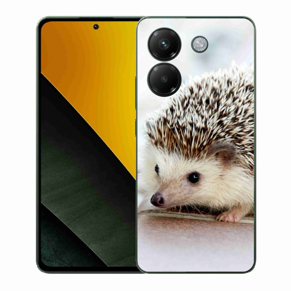 Gelový kryt mmCase na Xiaomi Poco M7 Pro 5G - ježek