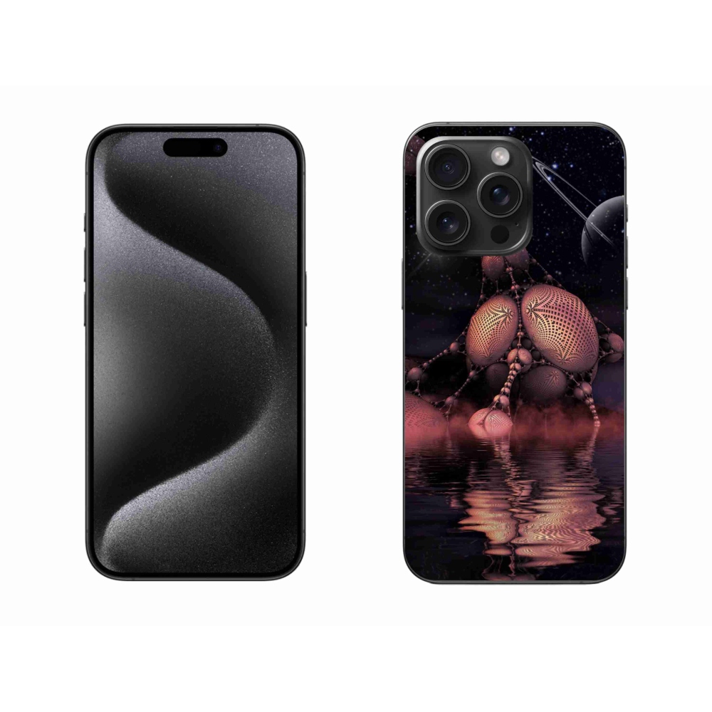 Gelový kryt mmCase na iPhone 15 Pro Max - abstraktní motiv 19