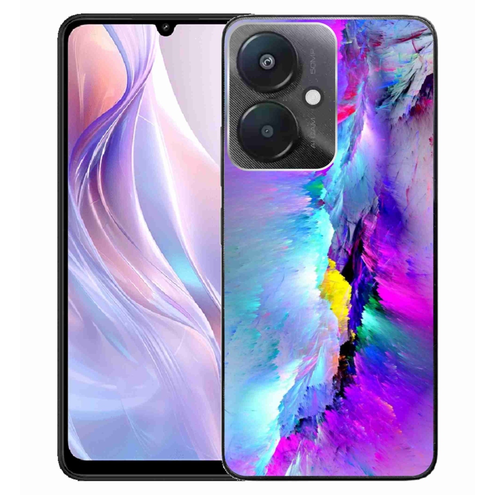 Gelový kryt mmCase na Xiaomi Redmi 13C 5G - abstrakt