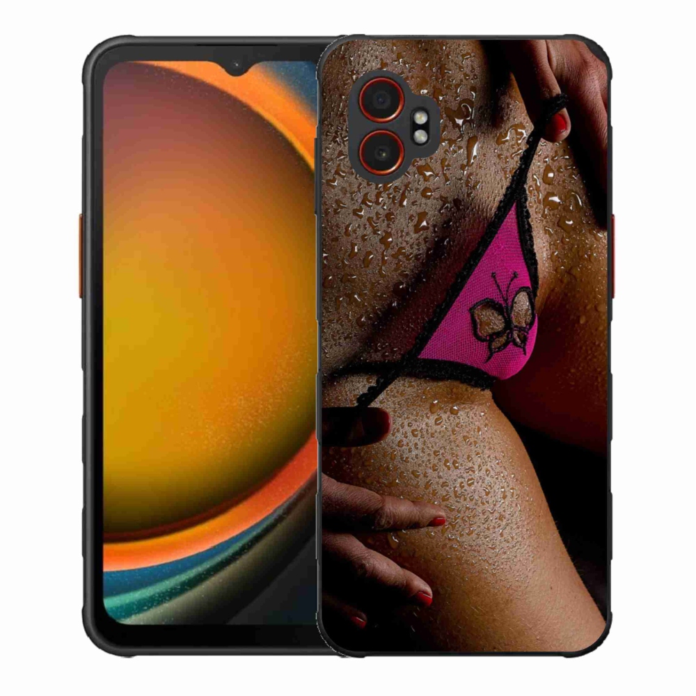Gelový kryt mmCase na Samsung Galaxy Xcover 7 Pro - sexy žena