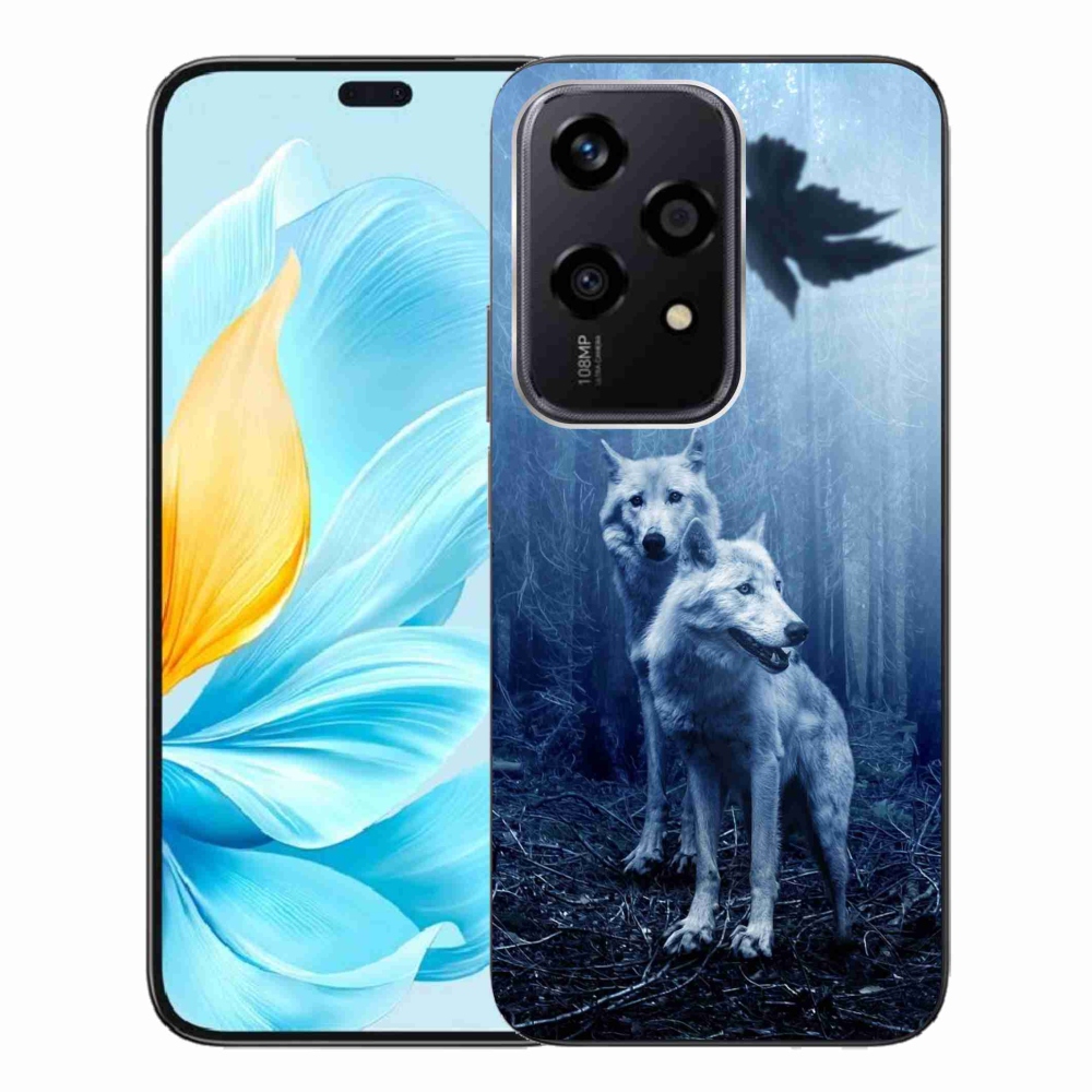 Gelový kryt mmCase na Honor 200 Lite 5G - vlci v lese