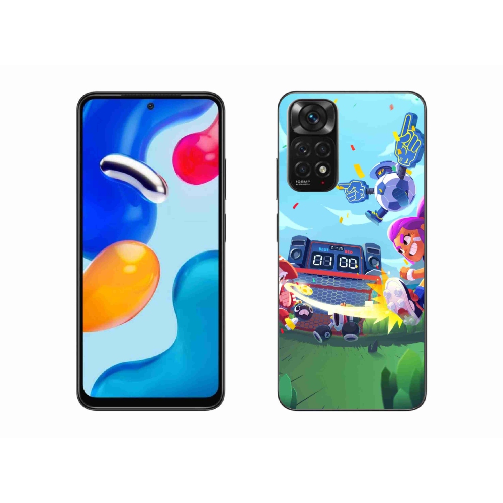 Gelový kryt mmCase na Xiaomi Redmi Note 11S 4G - brawl stars 1