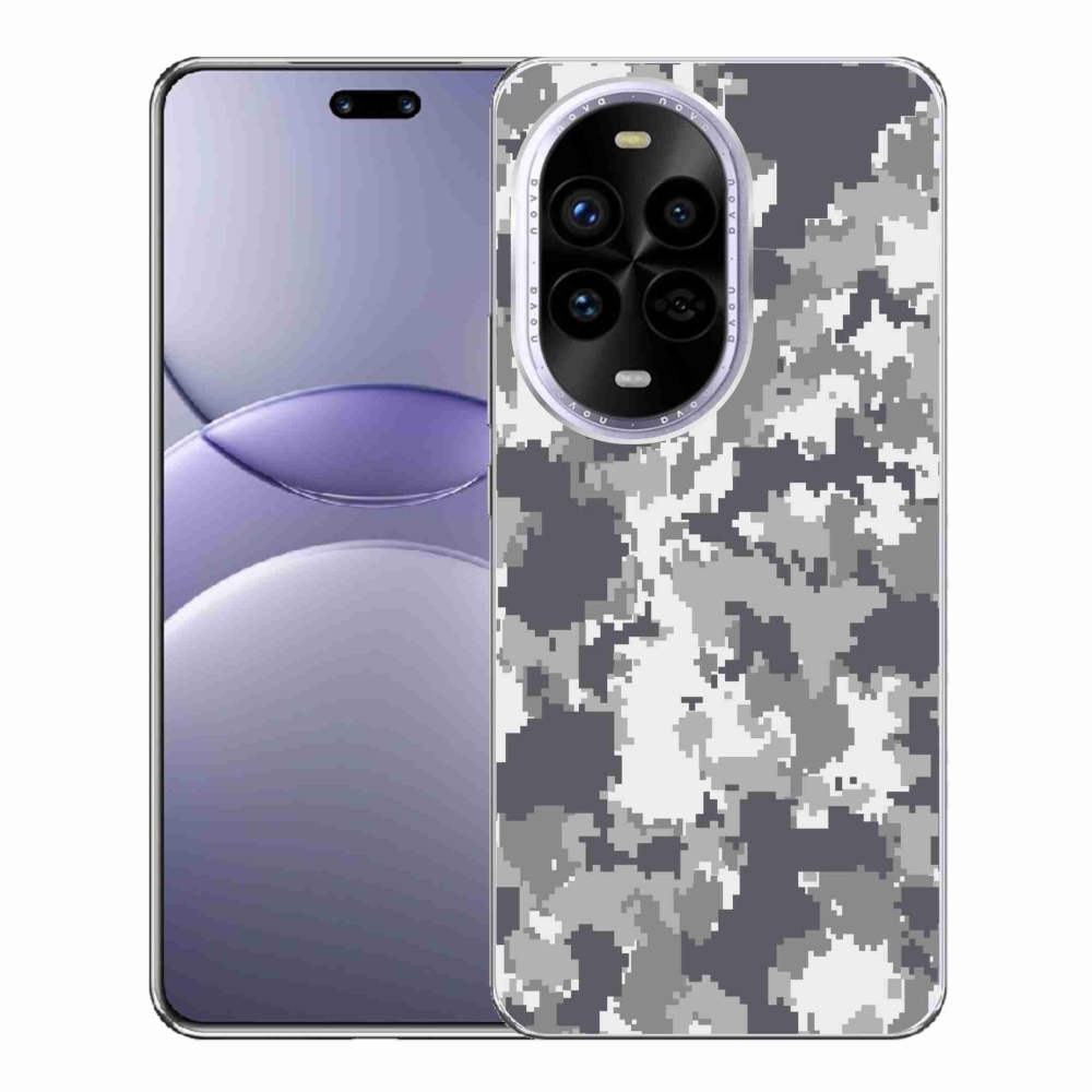Gelový kryt mmCase na Huawei Nova 13 Pro 5G - maskáčový vzor 2
