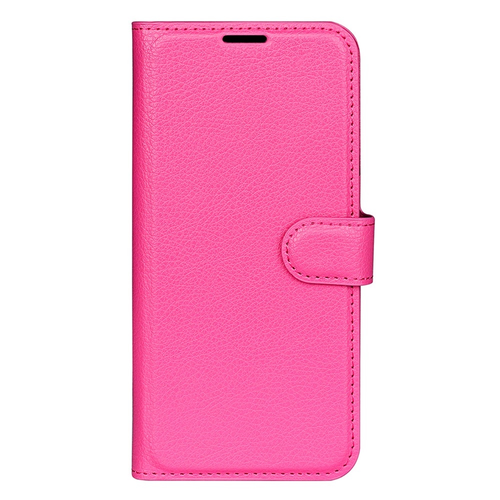 Litchi knížkové pouzdro na Xiaomi Redmi Note 14 Pro 5G/Poco X7 5G - rose