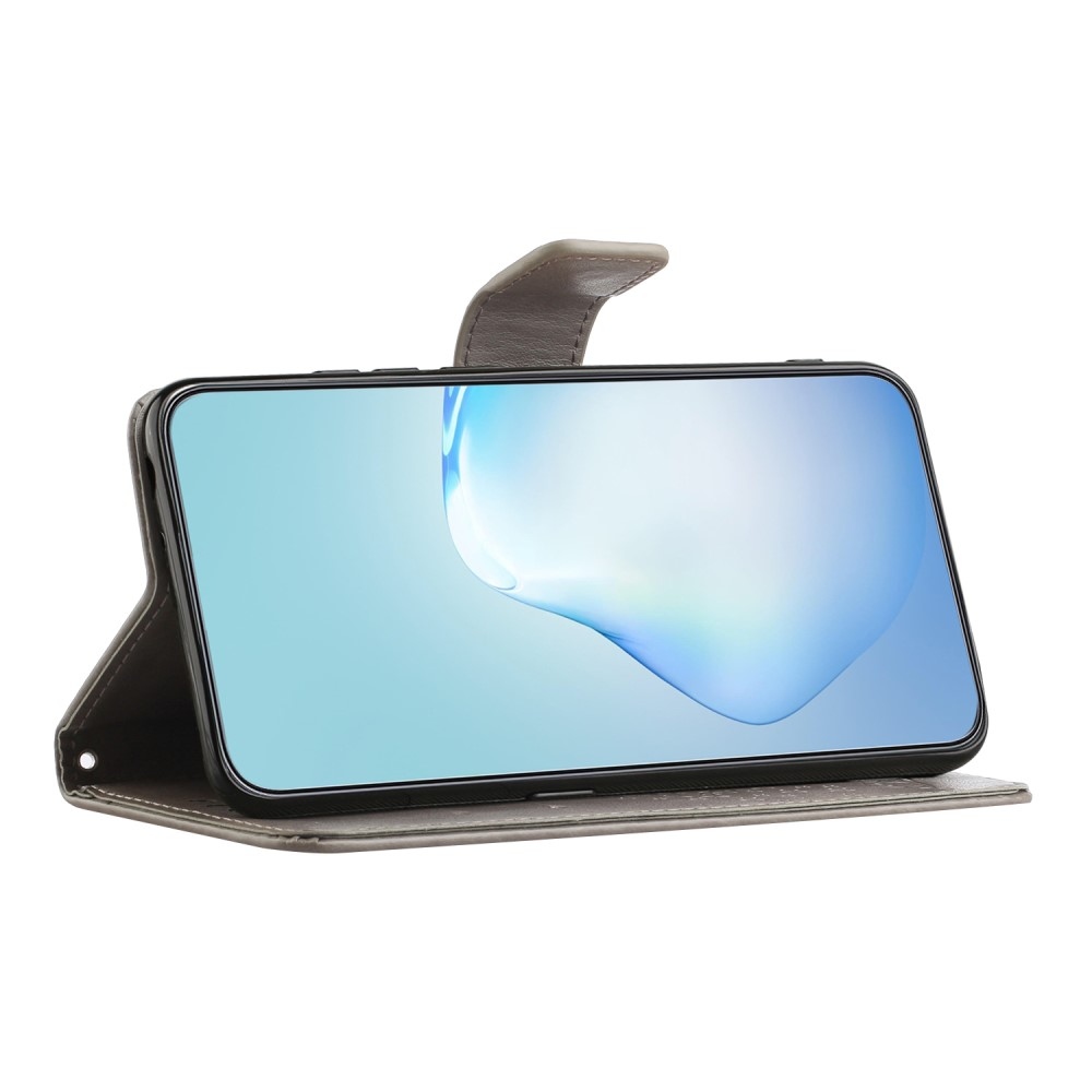Tree knížkové pouzdro na Samsung Galaxy A35 5G - šedé