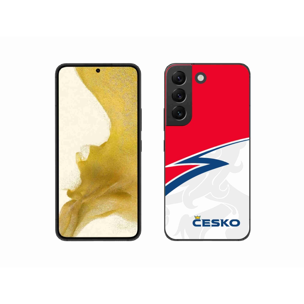 Gelový kryt mmCase na Samsung Galaxy S22 5G - Česko