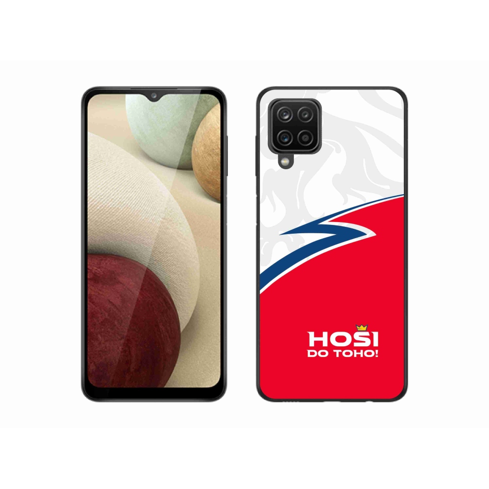 Gelový kryt mmCase na Samsung Galaxy A12 - hoši do toho 1