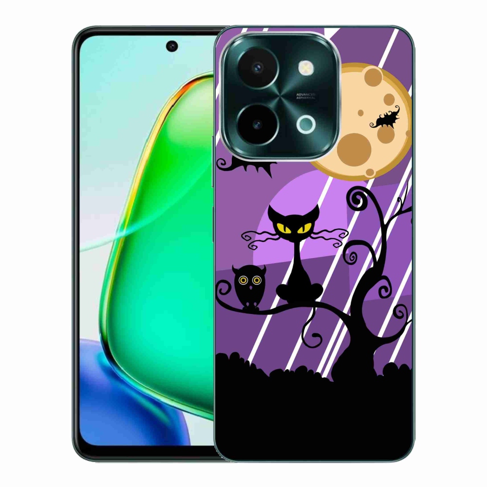 Gelový kryt mmCase na Vivo Y28 - halloween