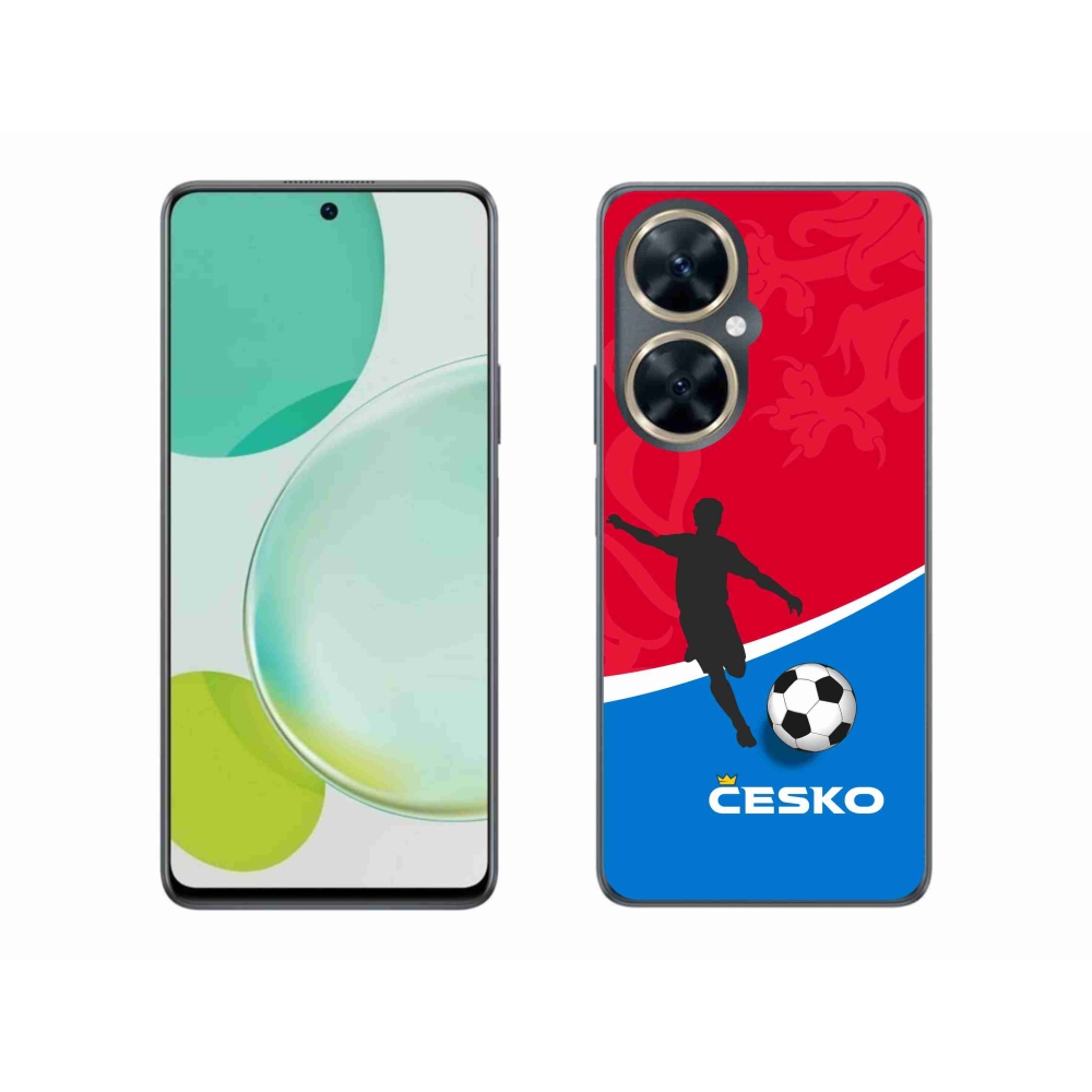 Gelový kryt mmCase na Huawei Nova 11i - fotbal Česko