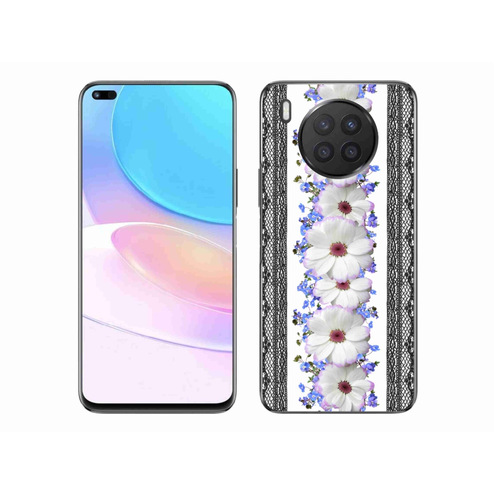 Gelový kryt mmCase na Honor 50 Lite - květiny 8