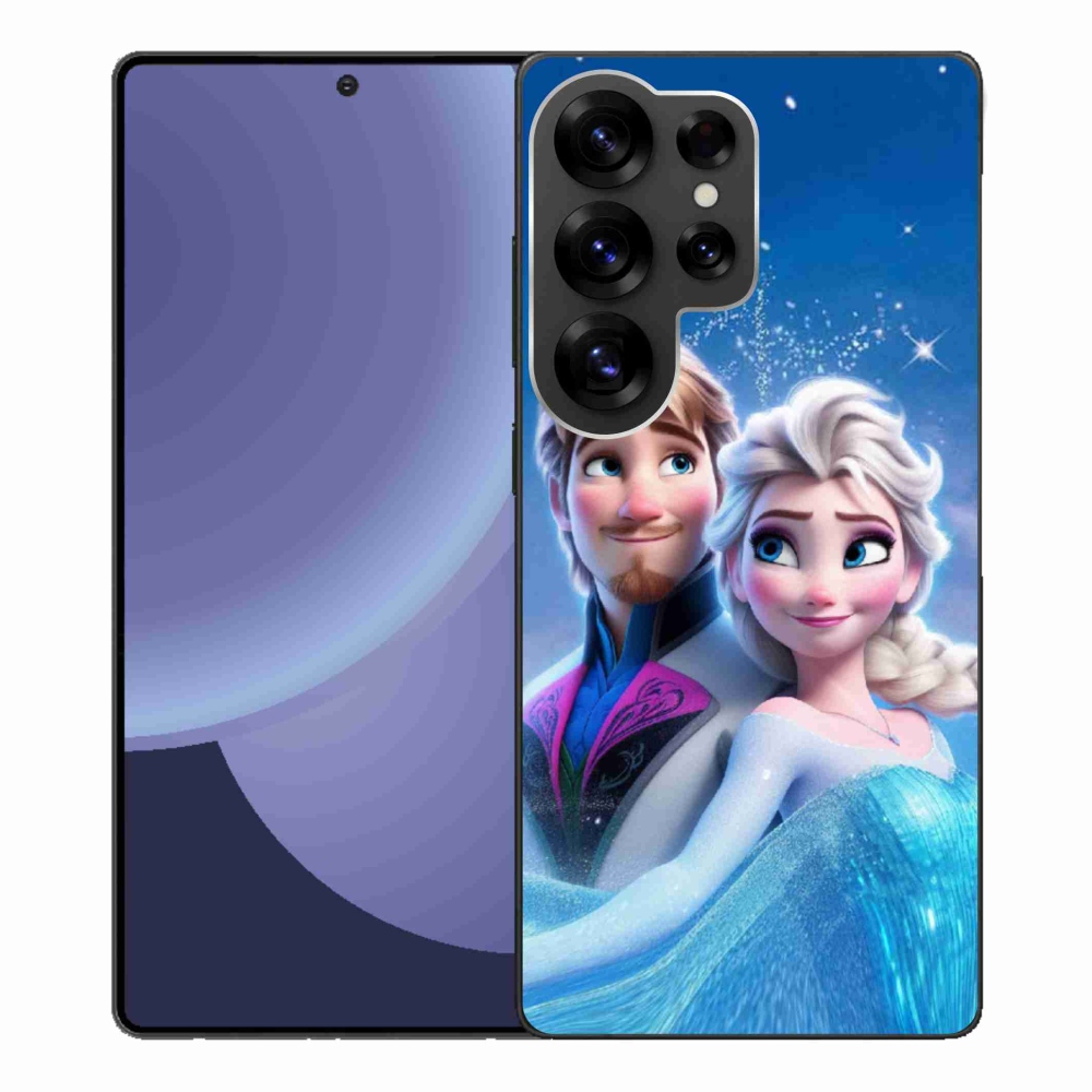 Gelový kryt mmCase na Samsung Galaxy S25 Ultra - ledové království 1
