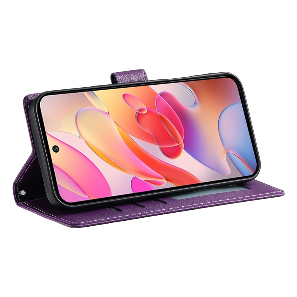 Snap knížkové pouzdro na Samsung Galaxy A17 5G - fialové