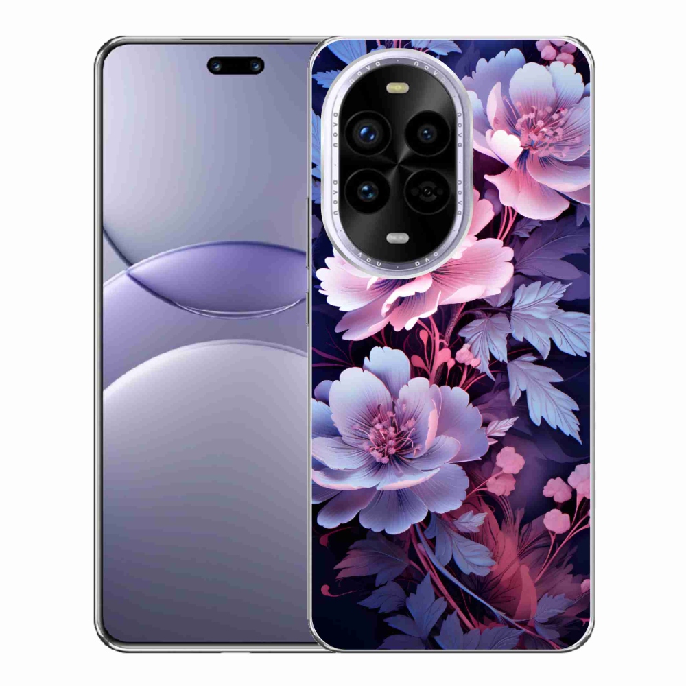 Gelový kryt mmCase na Huawei Nova 13 Pro 5G - květiny 11