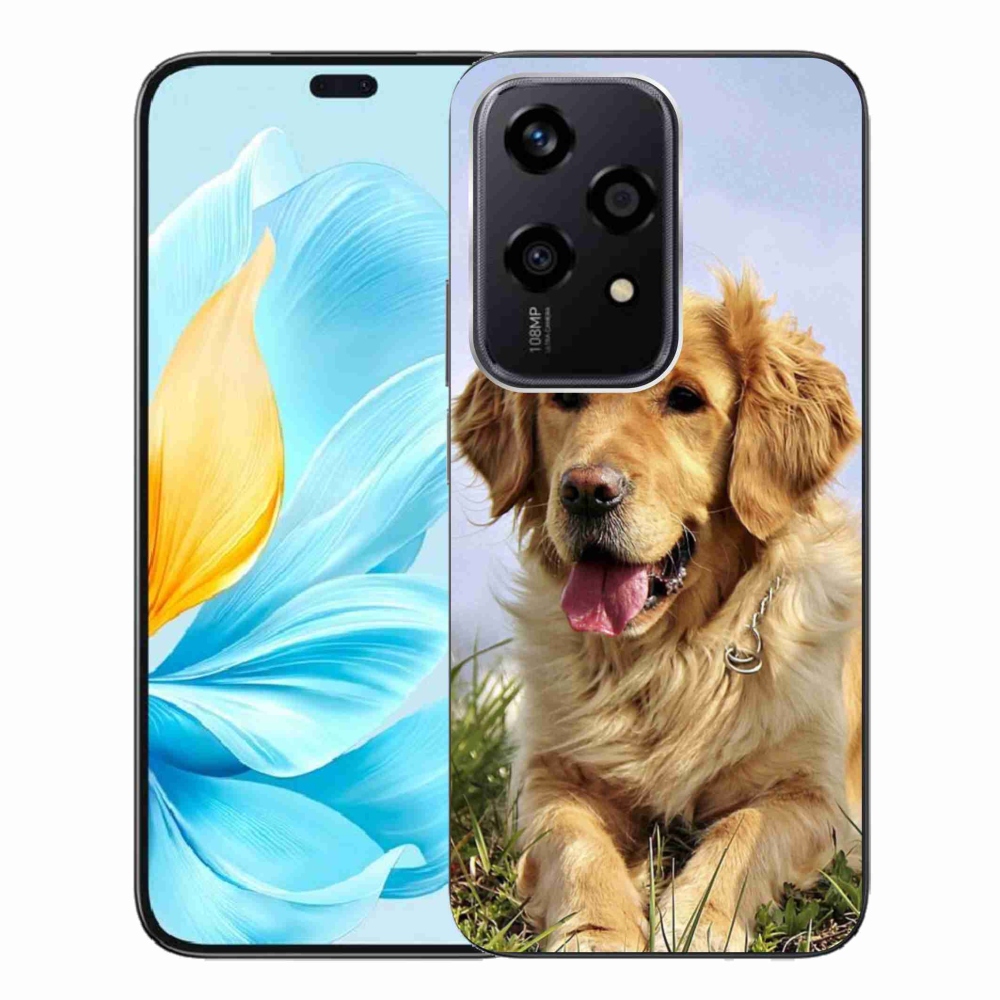 Gelový obal mmCase na Honor 200 Lite 5G - zlatý retrívr