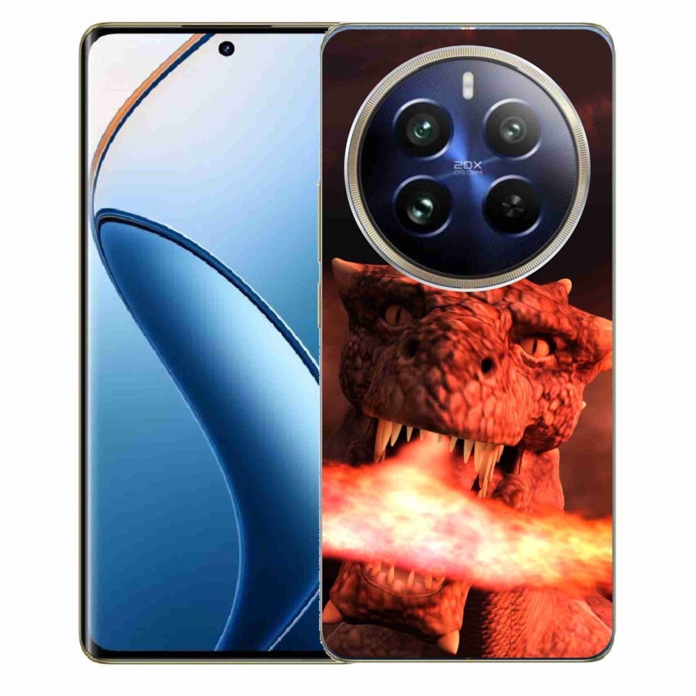 Gelový kryt mmCase na Realme 12 Pro 5G/12 Pro+ 5G - drak