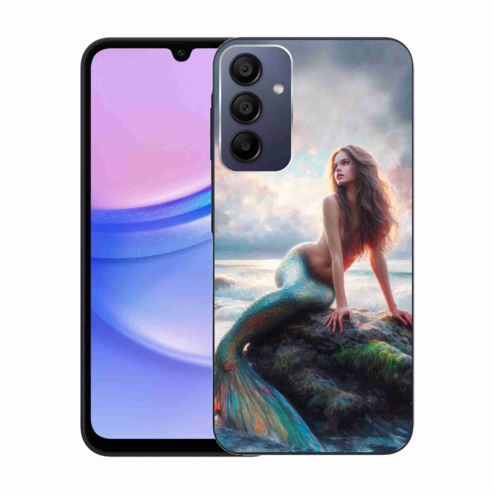 Gelový kryt mmCase na Samsung Galaxy A15 4G/5G - mořská panna
