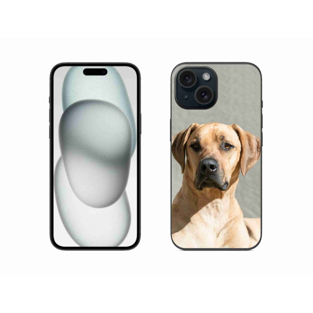 Gelový kryt mmCase na iPhone 15 - ridgeback