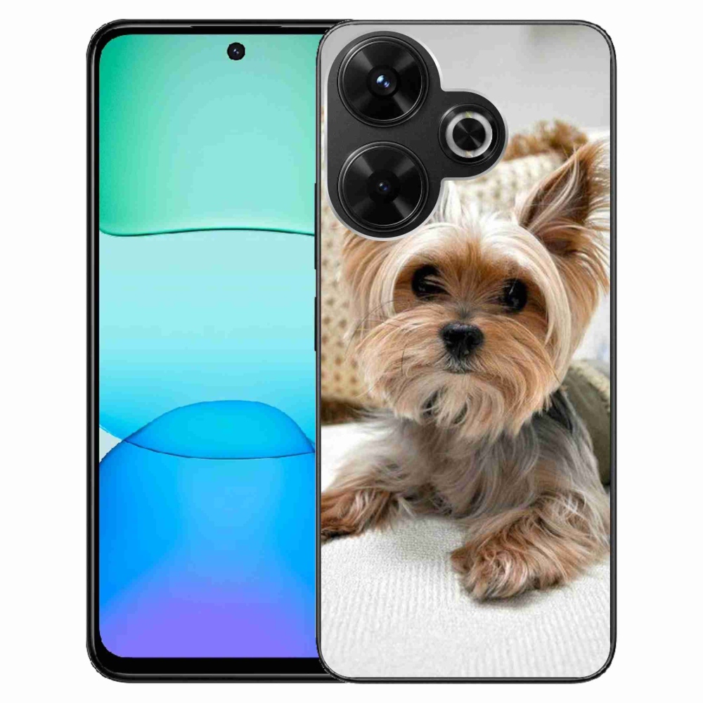Gelový obal mmCase na Xiaomi Redmi 13 4G/Poco M6 4G - jorkšír 5