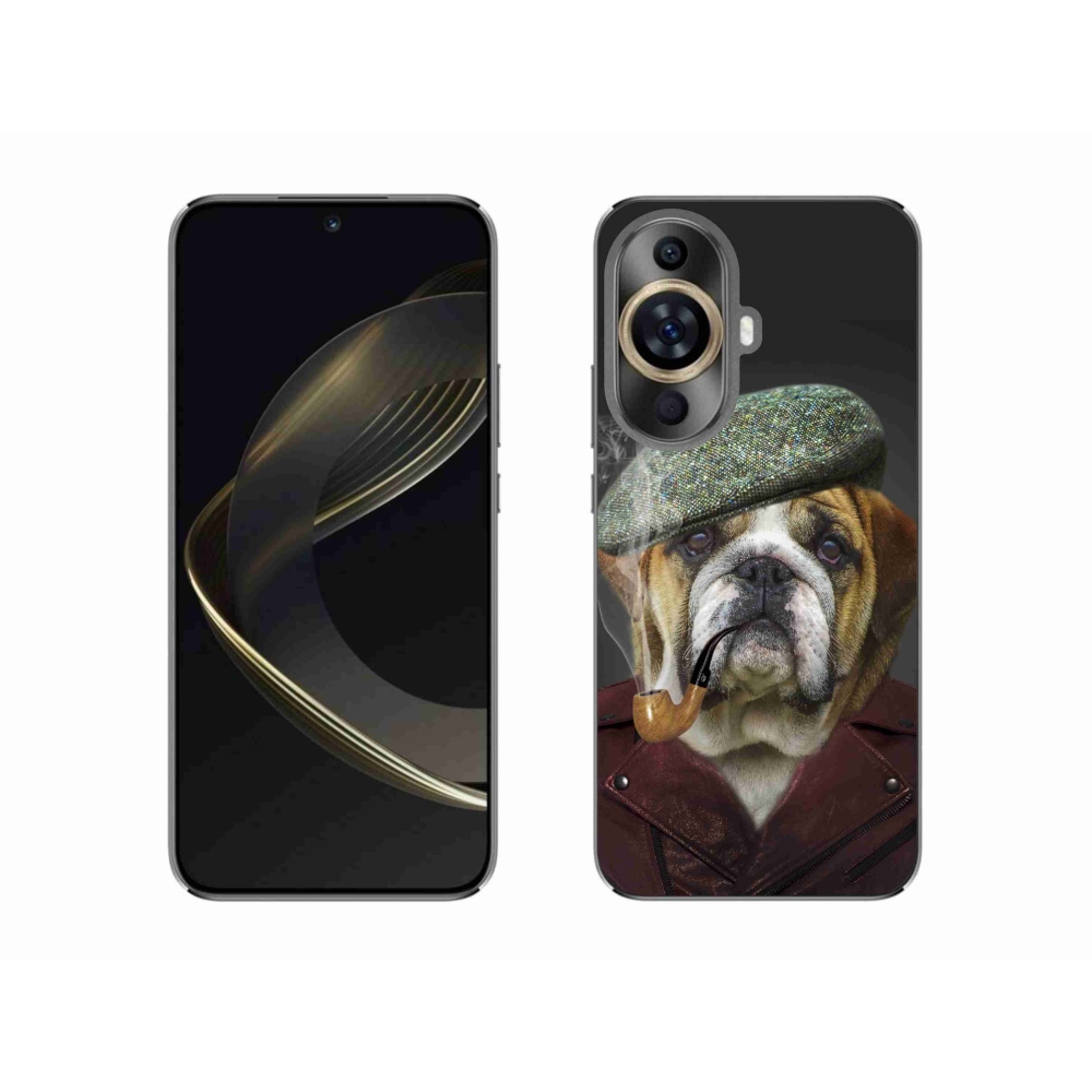 Gelový kryt mmCase na Huawei Nova 11 - pes s fajfkou