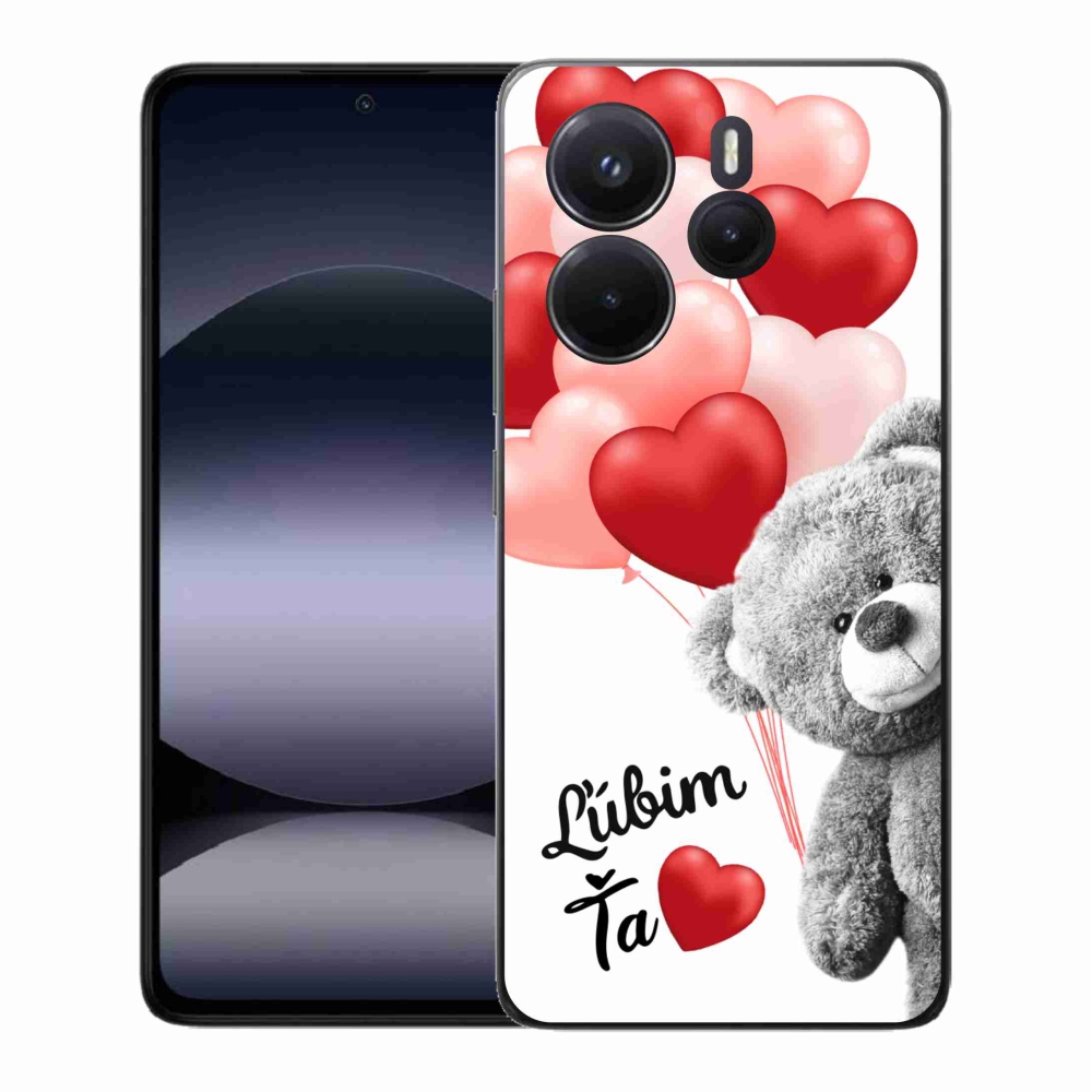 Gelový kryt mmCase na Xiaomi Redmi Note 14 - ľúbim ťa sk