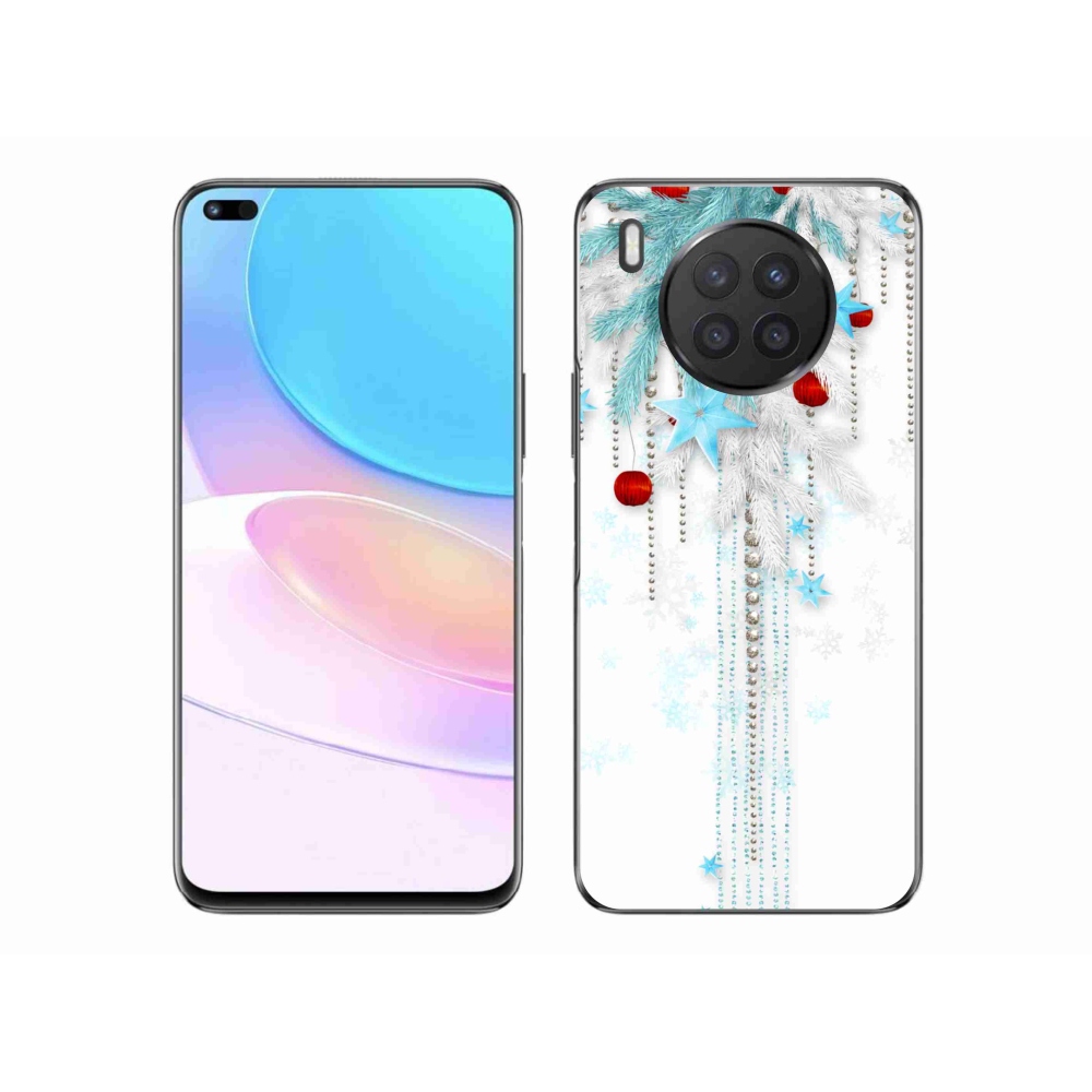 Gelový kryt mmCase na Honor 50 Lite - vánoční ozdoby