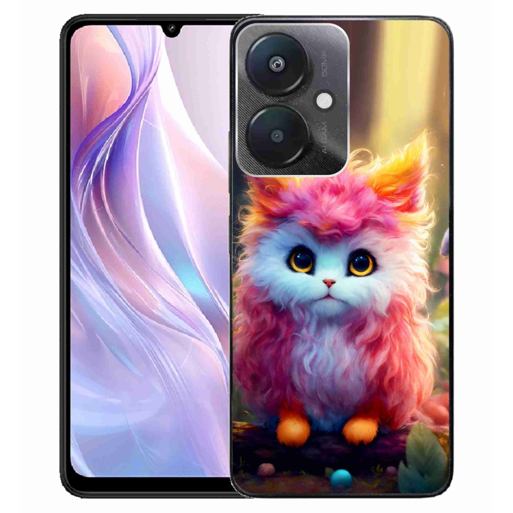 Gelový kryt mmCase na Xiaomi Redmi 13C 5G - roztomilé kotě 5