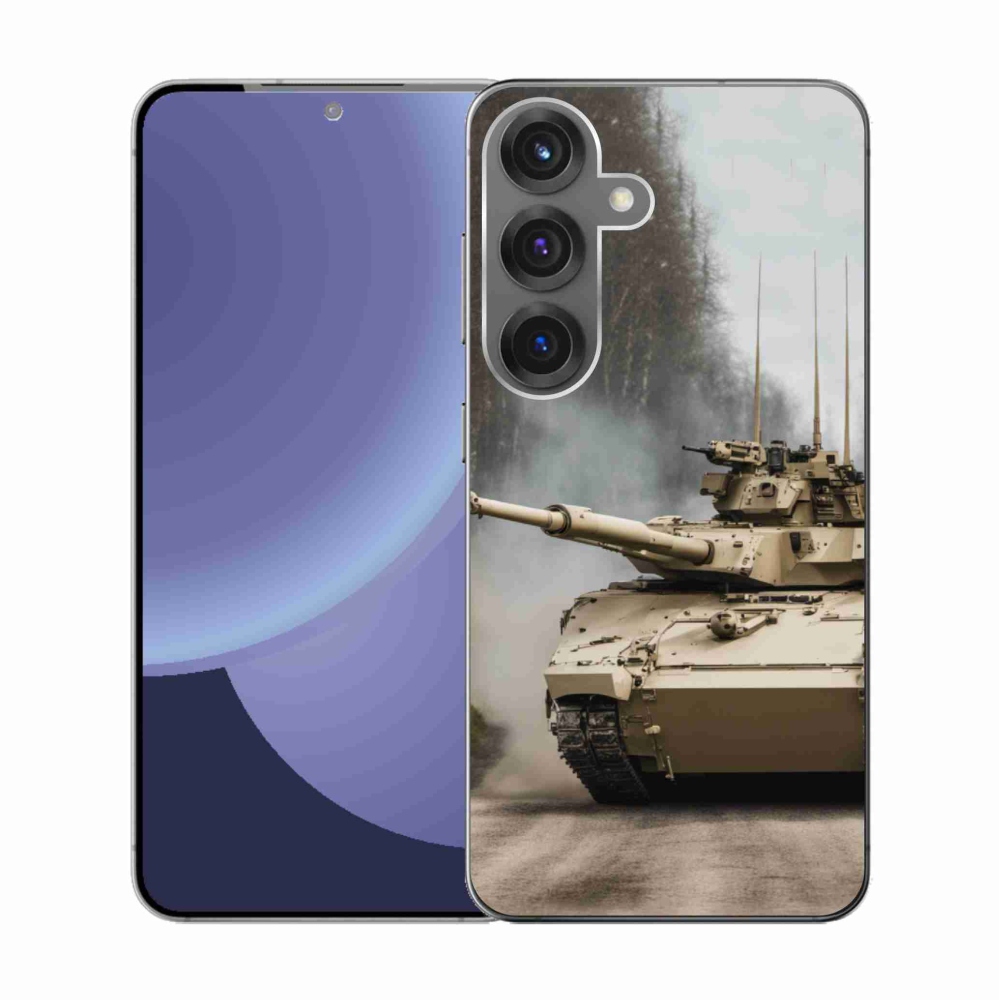 Gelový kryt mmCase na Samsung Galaxy S25 - tank 1