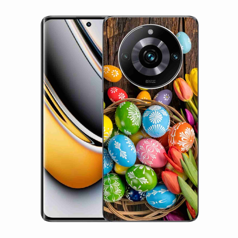 Gelový kryt mmCase na Realme 11 Pro/11 Pro+ - velikonoční vajíčka