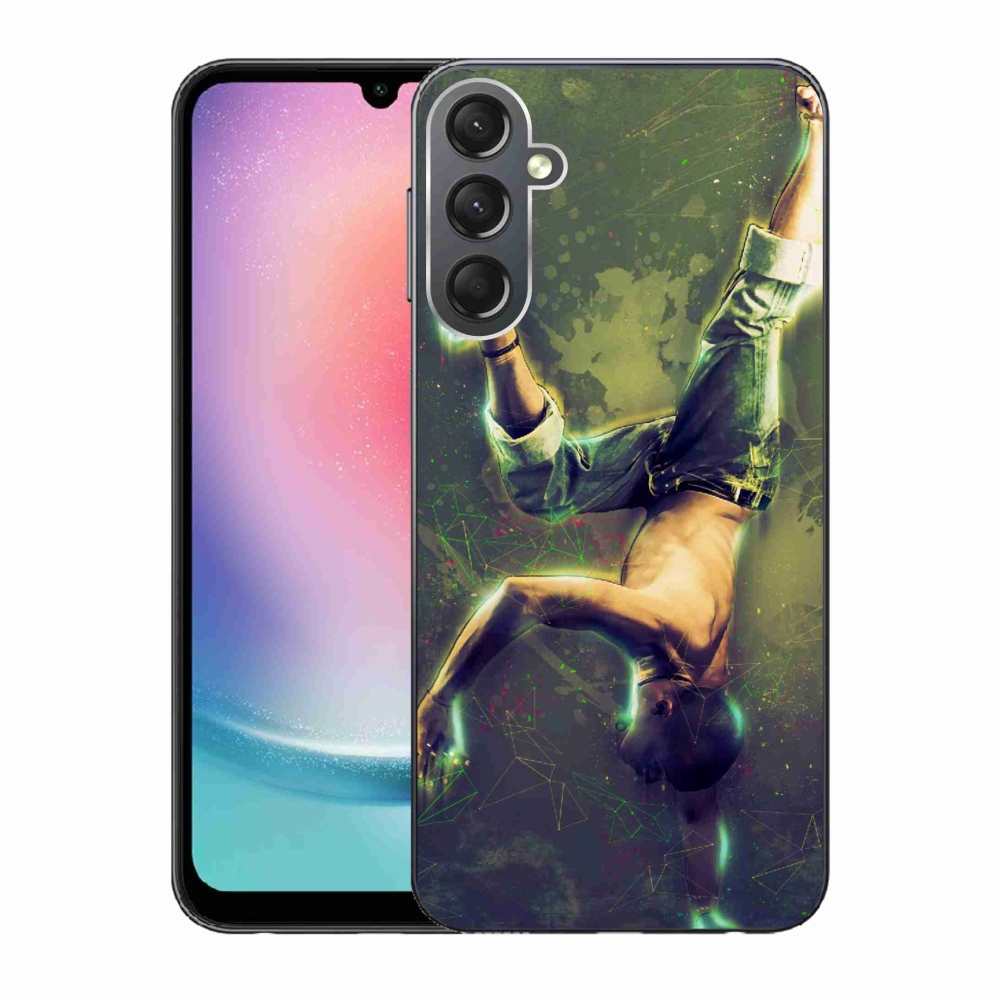 Gelový kryt mmCase na Samsung Galaxy A24 - breakdance