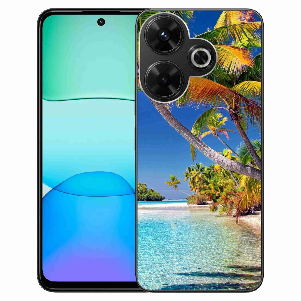 Gelový obal mmCase na Xiaomi Redmi 13 4G/Poco M6 4G - mořská pláž