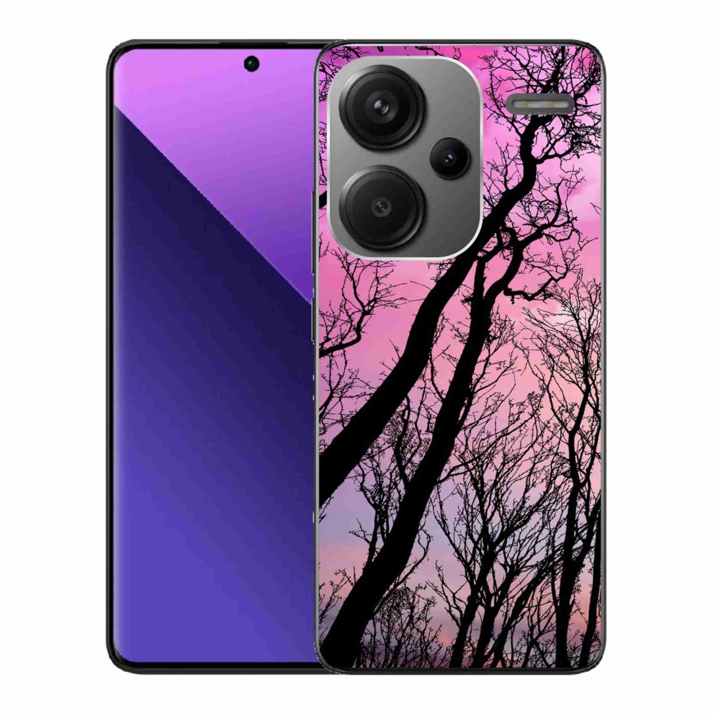 Gelový obal mmCase na Xiaomi Redmi Note 13 Pro+ 5G - opadané stromy
