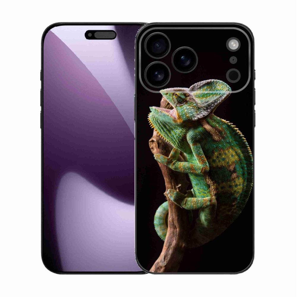 Gelový kryt mmCase na iPhone 17 Pro Max - chameleon