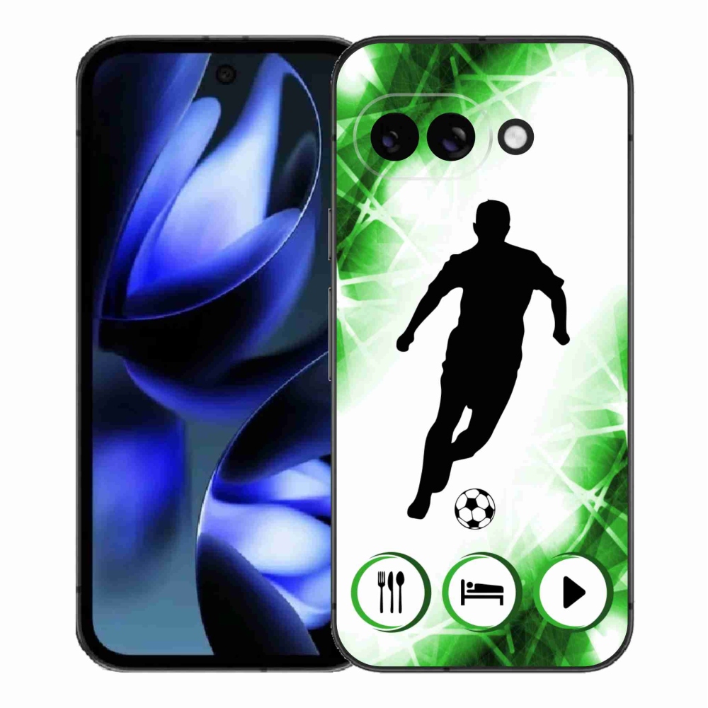 Gelový kryt mmCase na Google Pixel 9a - fotbalista