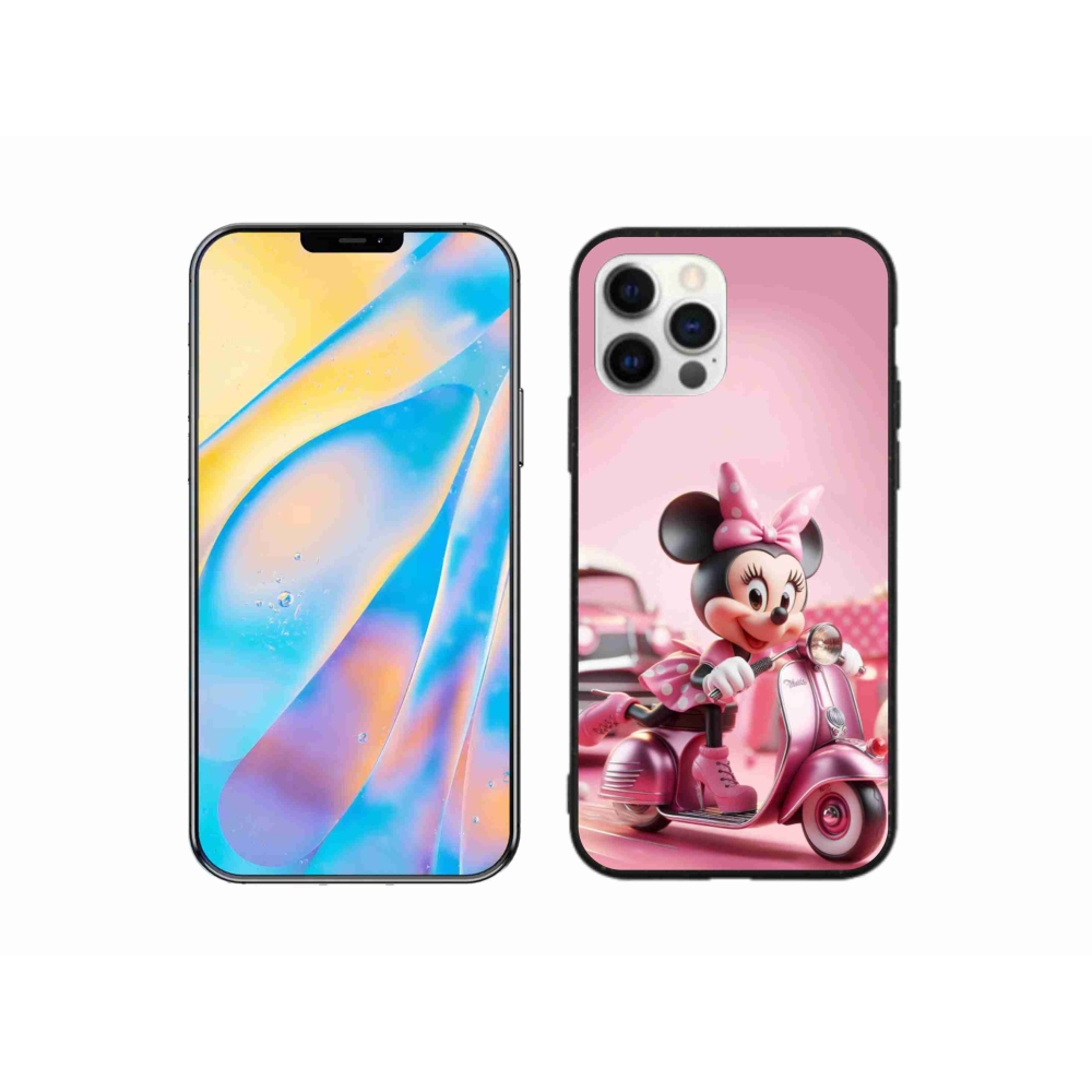 Gelový kryt mmCase na iPhone 12 - minnie 1