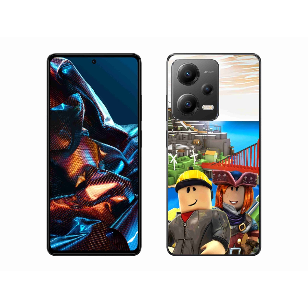 Gelový kryt mmCase na Xiaomi Redmi Note 12 Pro 5G - roblox 1