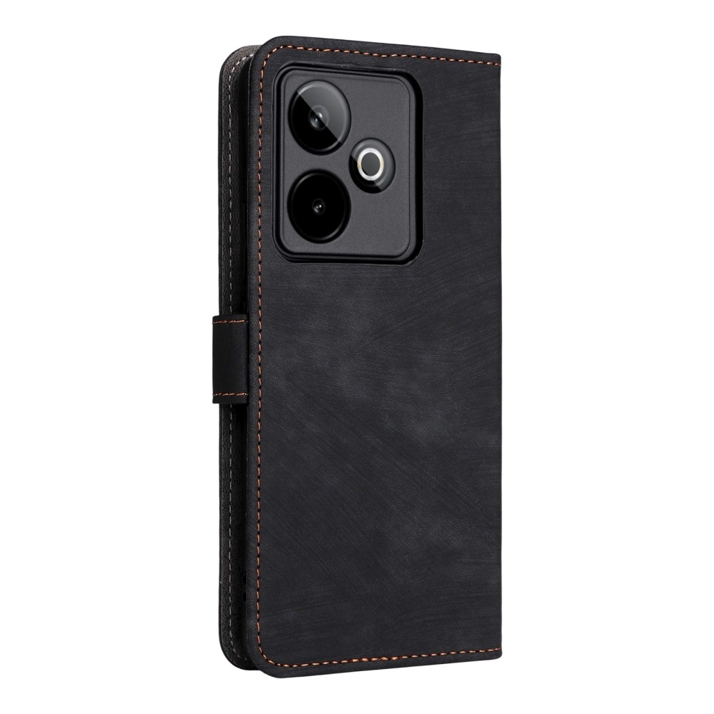 RFID knížkové pouzdro na Realme GT 7 5G - černé
